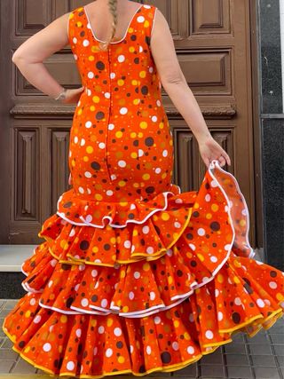 Traje Flamenca Talla 48/50/52 elástico