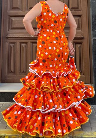 Traje Flamenca Talla 48/50/52 elástico