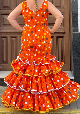 Traje Flamenca Talla 48/50/52 elástico