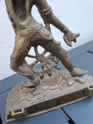 Estatua budista bronce Dakini