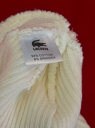 Cappello Lacoste bianco