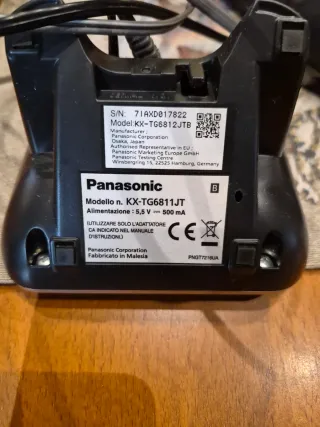 Panasonic Duo Telefono Cordless