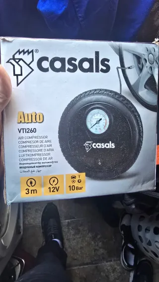 Casals Auto VT1260 Compresor de Aire 12V
