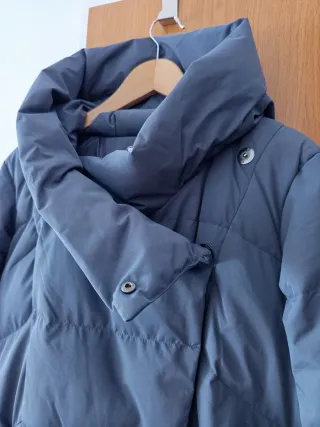 Chaquetón pulmón gris azulado. T-42