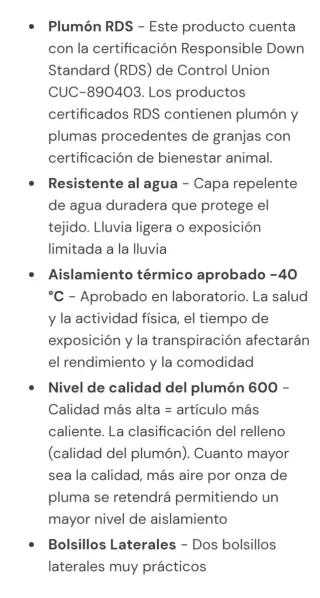 Chaquetón pulmón gris azulado. T-42