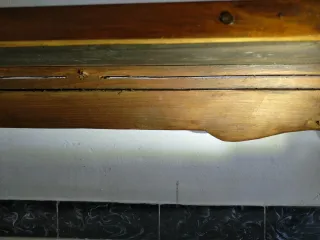 Mesa de centr opio maciza con cristal