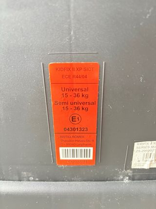 Silla de coche Britax Römer púrpura