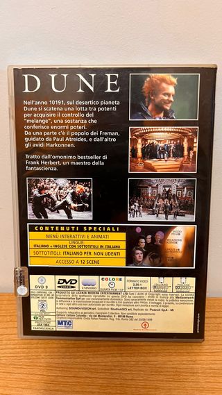 Dune DVD David Lynch