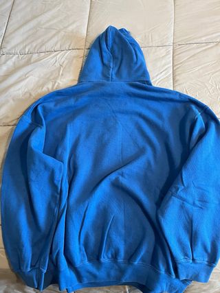 Felpa blu I love baseball taglia XXL