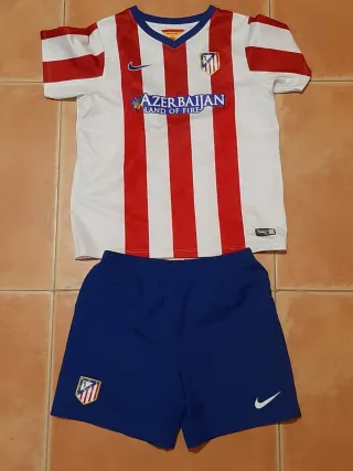 Equipación niño Atlético de Madrid