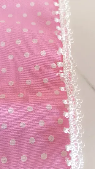 Colcha y cojín para muñeca Barbie 30 cm