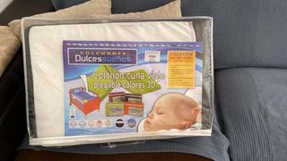 Colchón para cuna de viaje a estrenar