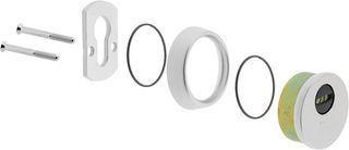 Tesa Assa Abloy E700L26LN Escudo de alta seguridad