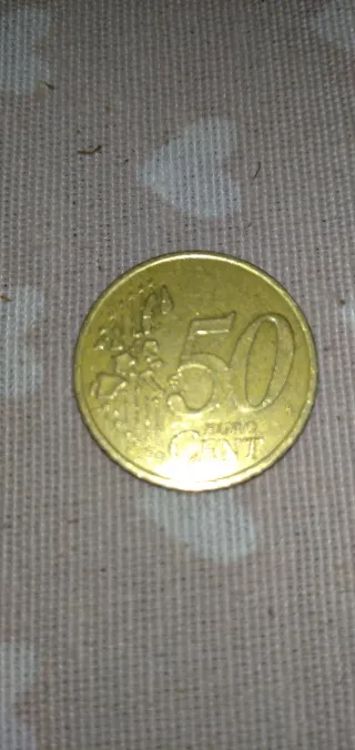 Moneta 50 centesimi Euro Francia 1999