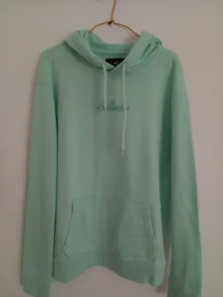 Sudadera Hollister Verde Menta