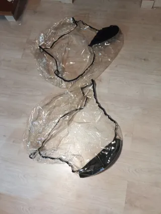 Carrito doble para bebés y niños.