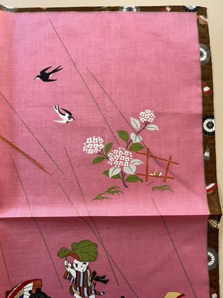 Pañuelo japonés Kamakura-zome nuevo