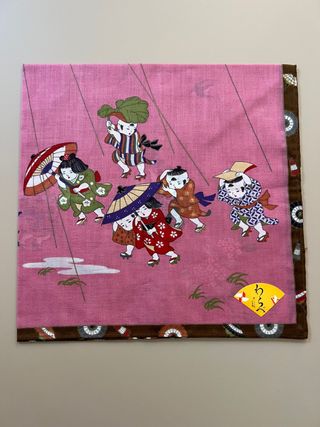 Pañuelo japonés Kamakura-zome nuevo