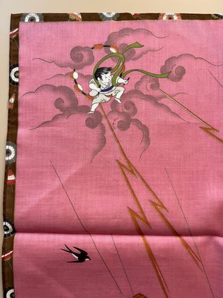 Pañuelo japonés Kamakura-zome nuevo