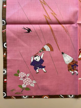 Pañuelo japonés Kamakura-zome nuevo