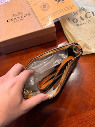 Bolso Coach marrón sin usar
