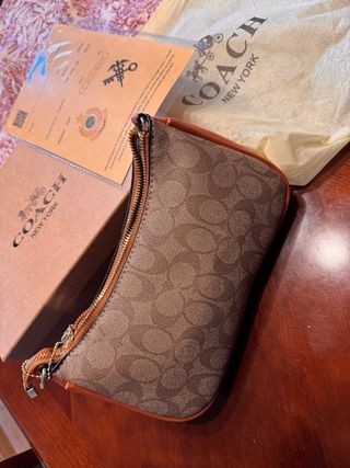 Bolso Coach marrón sin usar