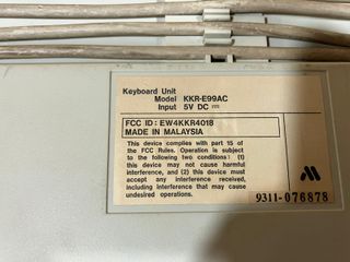 2 TECLADOS PC AT DIN5