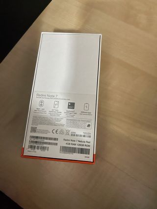 Scatola originale Xiaomi Redmi Note 7