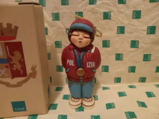 Addobbo atleta Polizia di stato fiamme oro thun na