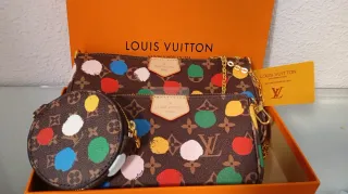 Louis Vuitton Monogram Pochette con Monedero
