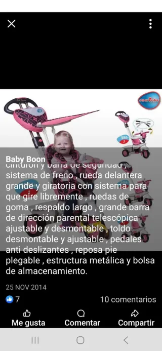 Triciclo Smartrike para bebé