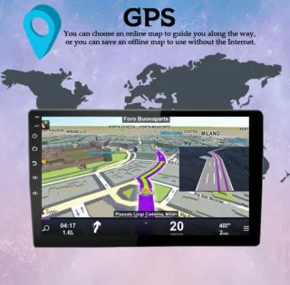 Radio Coche Android  WiFi GPS pantalla 10,9 pulgad