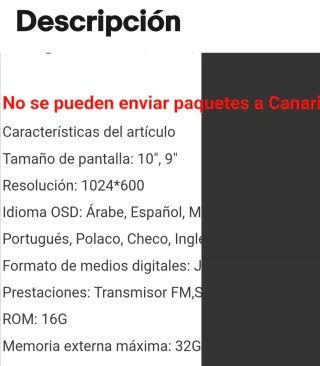 Radio Coche Android  WiFi GPS pantalla 10,9 pulgad