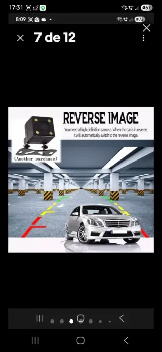 Radio Coche Android  WiFi GPS pantalla 10,9 pulgad