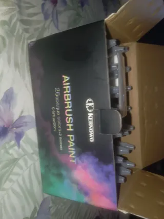 26 Colores Pintura Airbrush Uñas