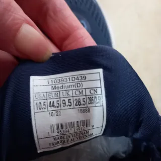 Scarpe  nike Brooks Uomo Blu/Bianche Taglia 44.5