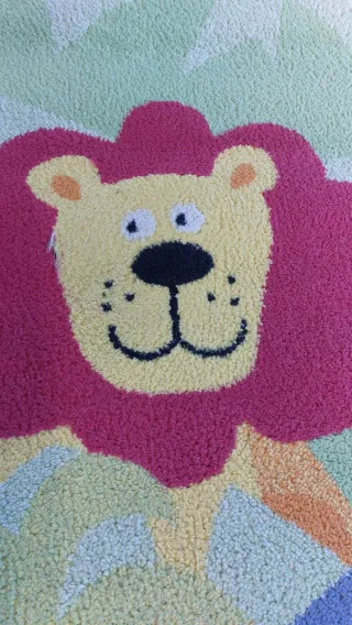 Alfombra Infantil Animales Jungla