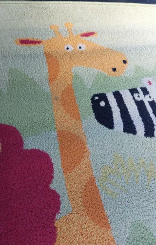 Alfombra Infantil Animales Jungla