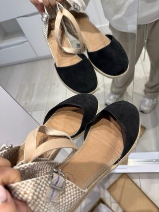 Alpargatas ante Talla 37