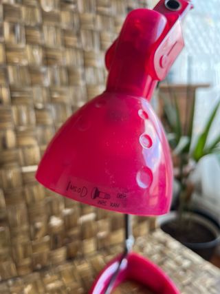 Lámpara Flexo Ikea Rosa