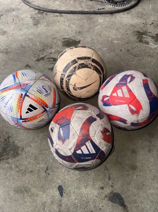 Lote 4 Balones de Fútbol