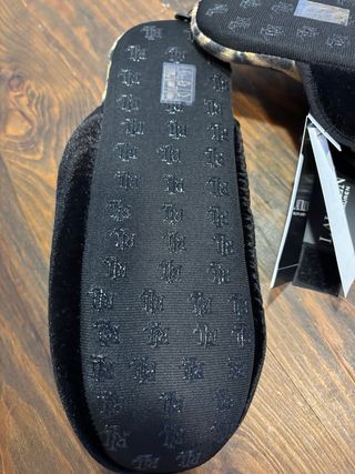 Zapatillas pantunflas polar leopardo Ralph Lauren