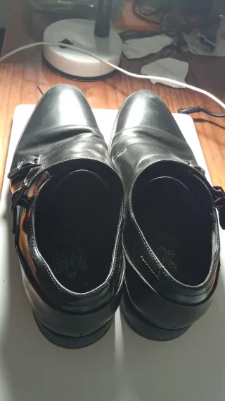 Zapatos de vestir hombre hebillas talla 40