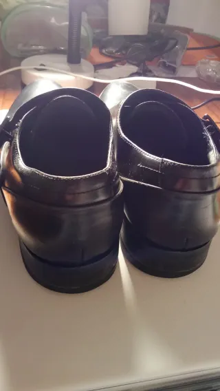 Zapatos de vestir hombre hebillas talla 40