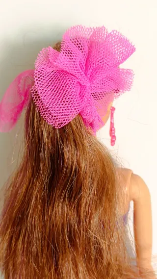 Barbie Sirena Morada y Rosa