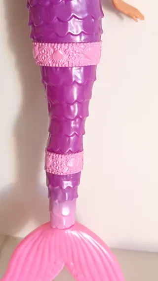 Barbie Sirena Morada y Rosa