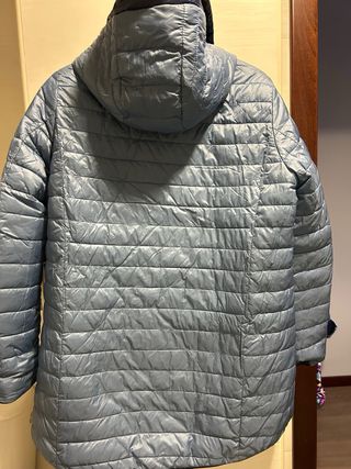 Abrigo reversible azul Talla M/L