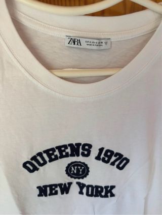 Camiseta Zara Queens 1970 New York