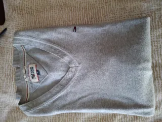 Jersey Tommy Hilfiger Gris Talla M
