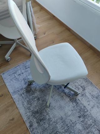 Sillas de oficina Ikea blancas